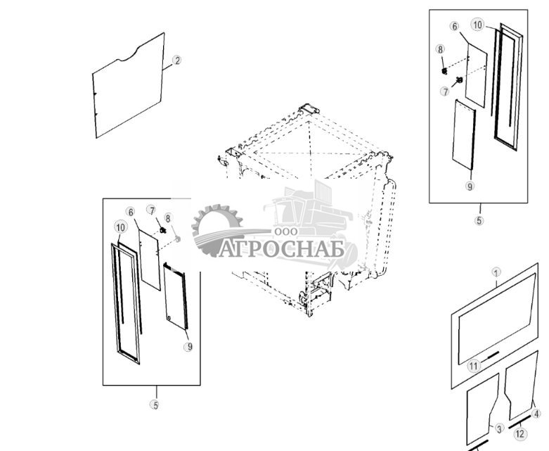 Открывающиеся боковые и фиксированные передние окна, кабина с полной высотой - ST765476 374.jpg
